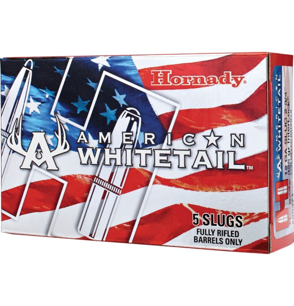 Cartuchos Balas Hornady Slug American Whitetail®