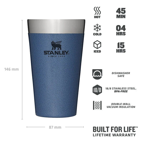 Stackable Adventure Beer Pint | 0.47L