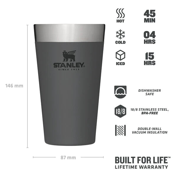 Stackable Adventure Beer Pint | 0.47L