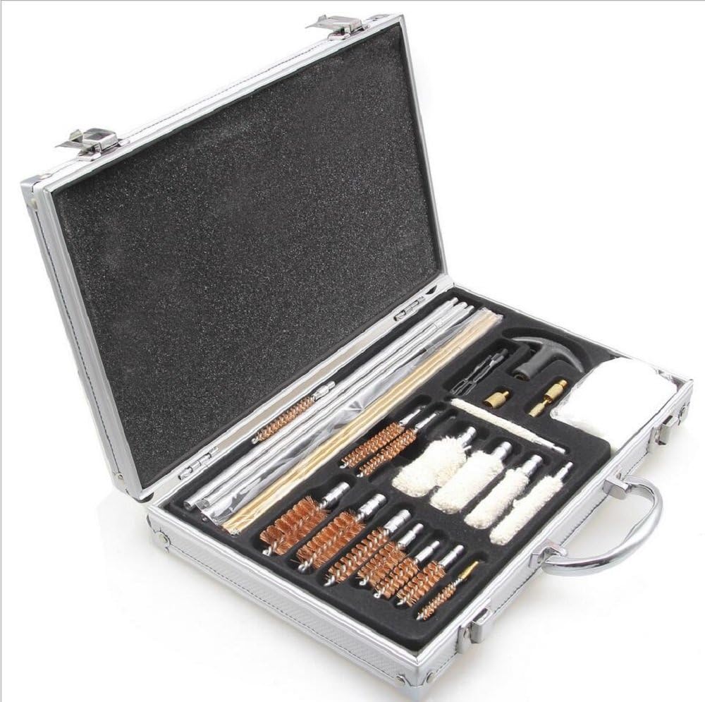 Kit de Limpieza Estuche de Aluminio Multicalibre