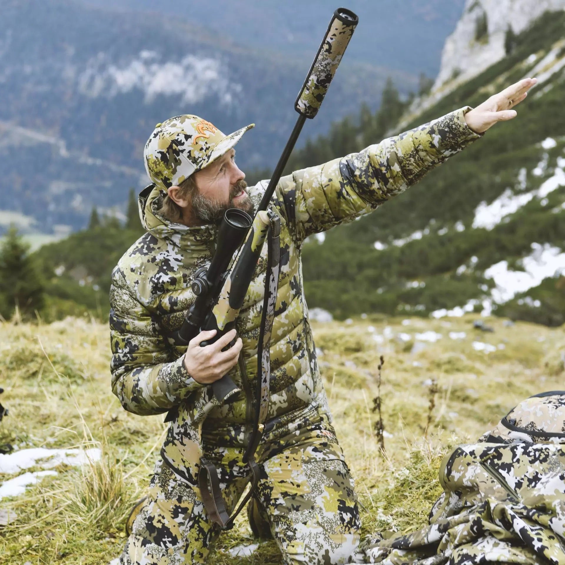 Correa Portafusil Blaser de Neopreno HunTec Camo