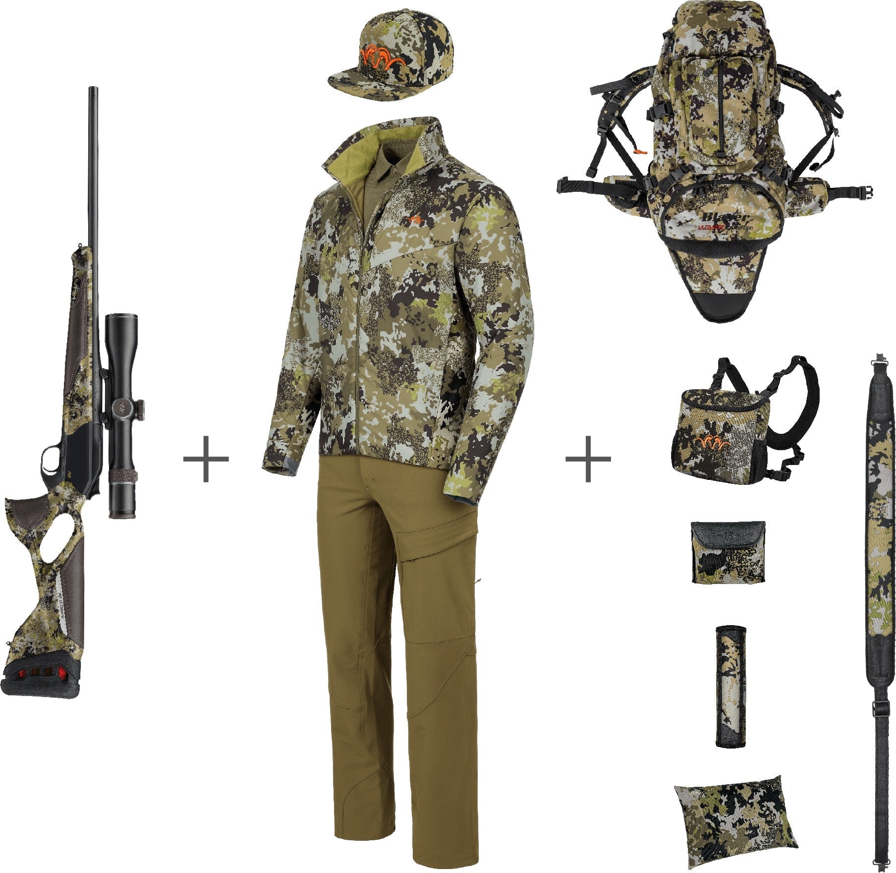 Correa Portafusil Blaser de Neopreno HunTec Camo