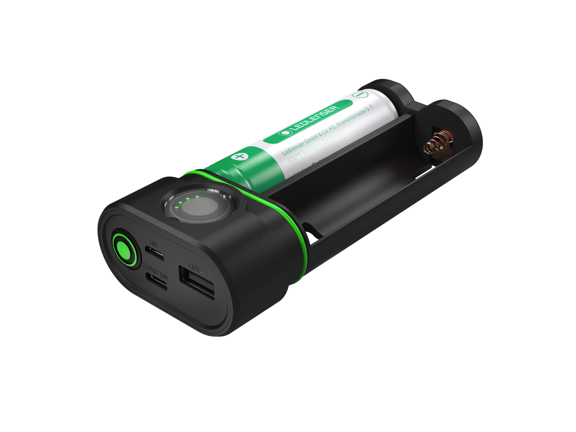 Power Bank Ledlenser FLEX10 con 2 Baterías 21700