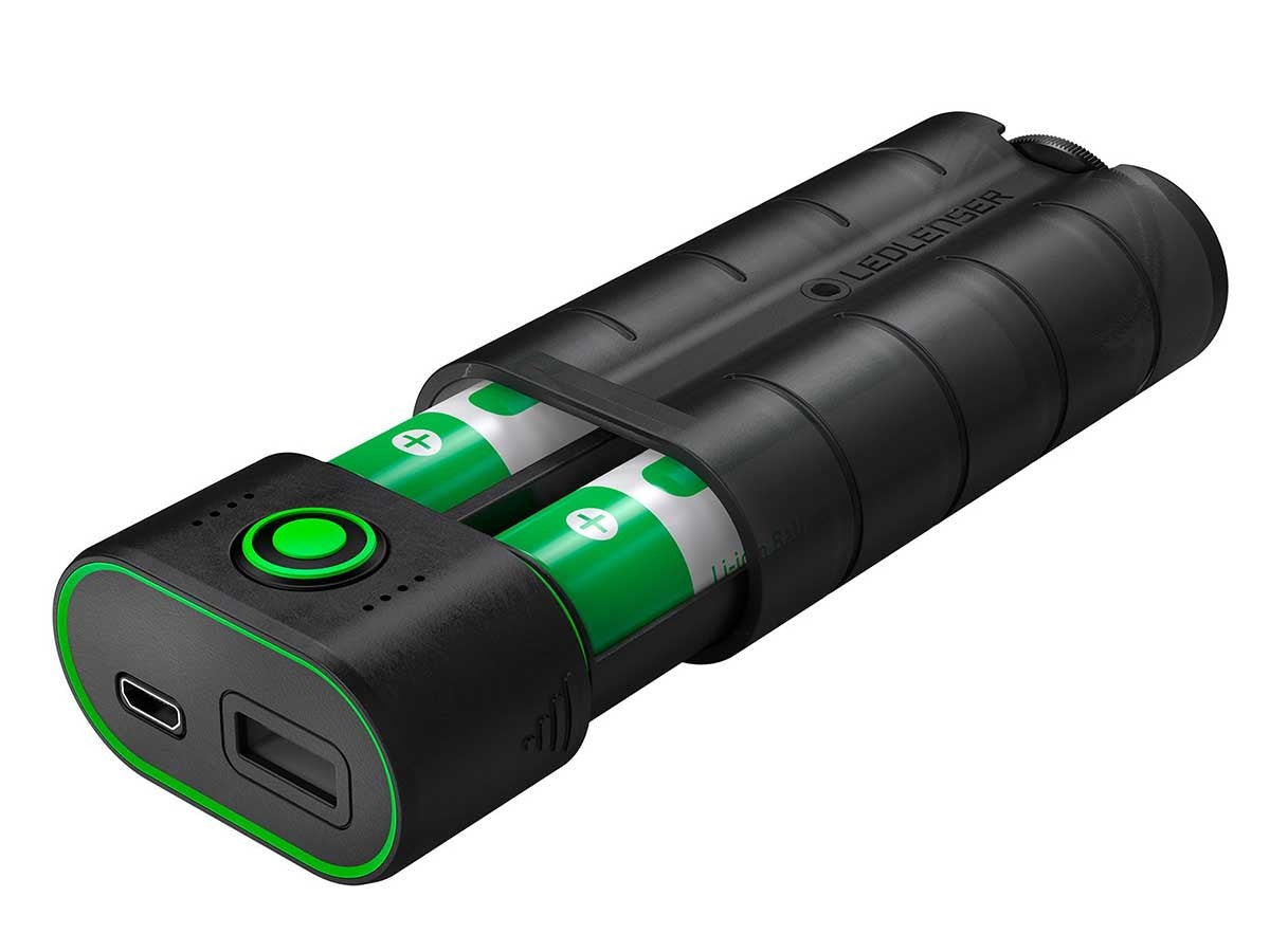 Power Bank Ledlenser Flex7 con 2 Baterías 18650