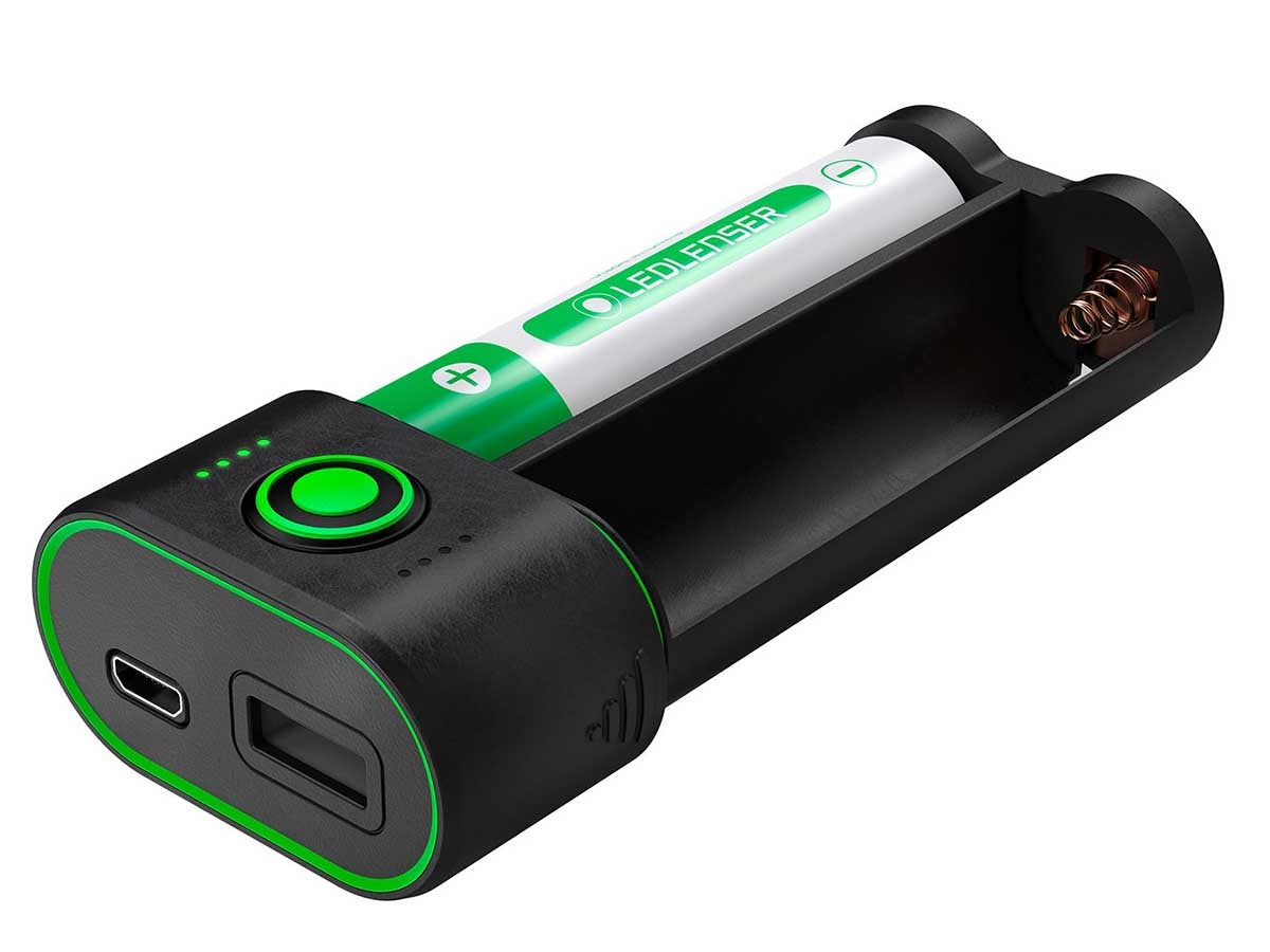 Power Bank Ledlenser Flex7 con 2 Baterías 18650