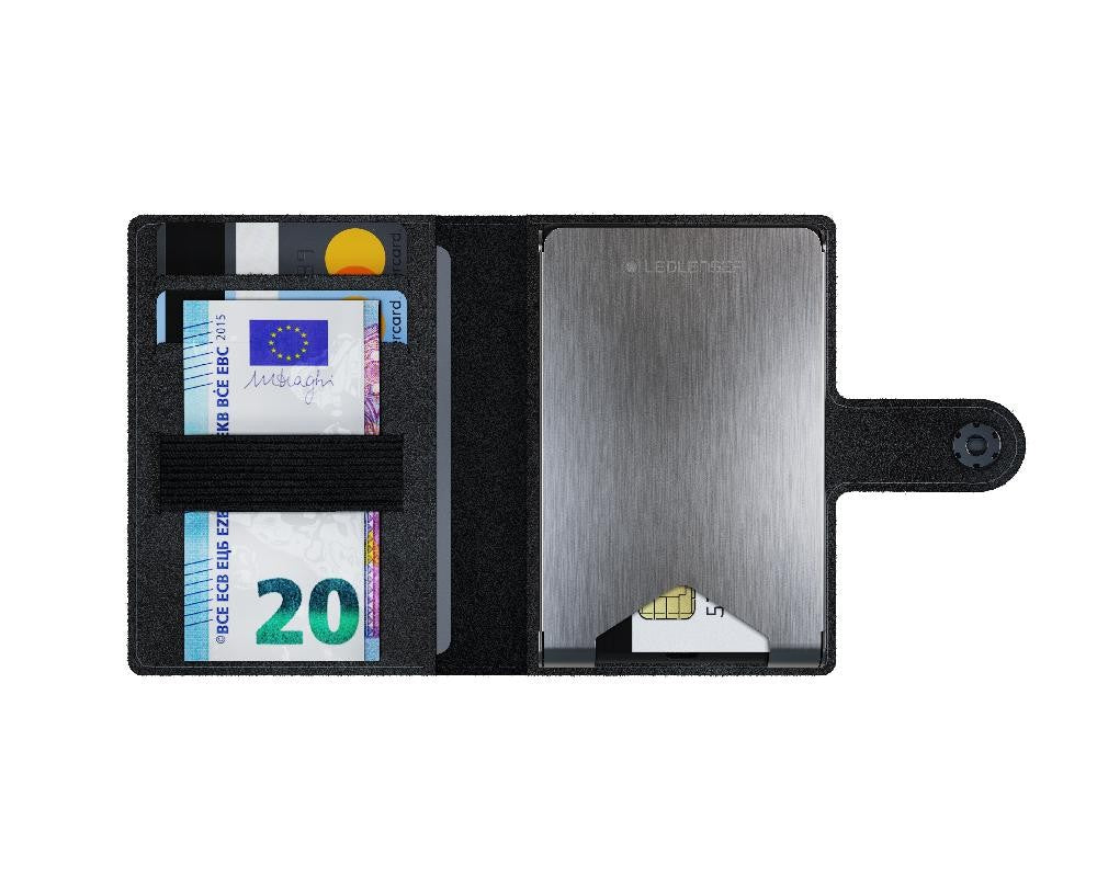 Cartera Tarjetero con Linterna Ledlenser Lite Wallet