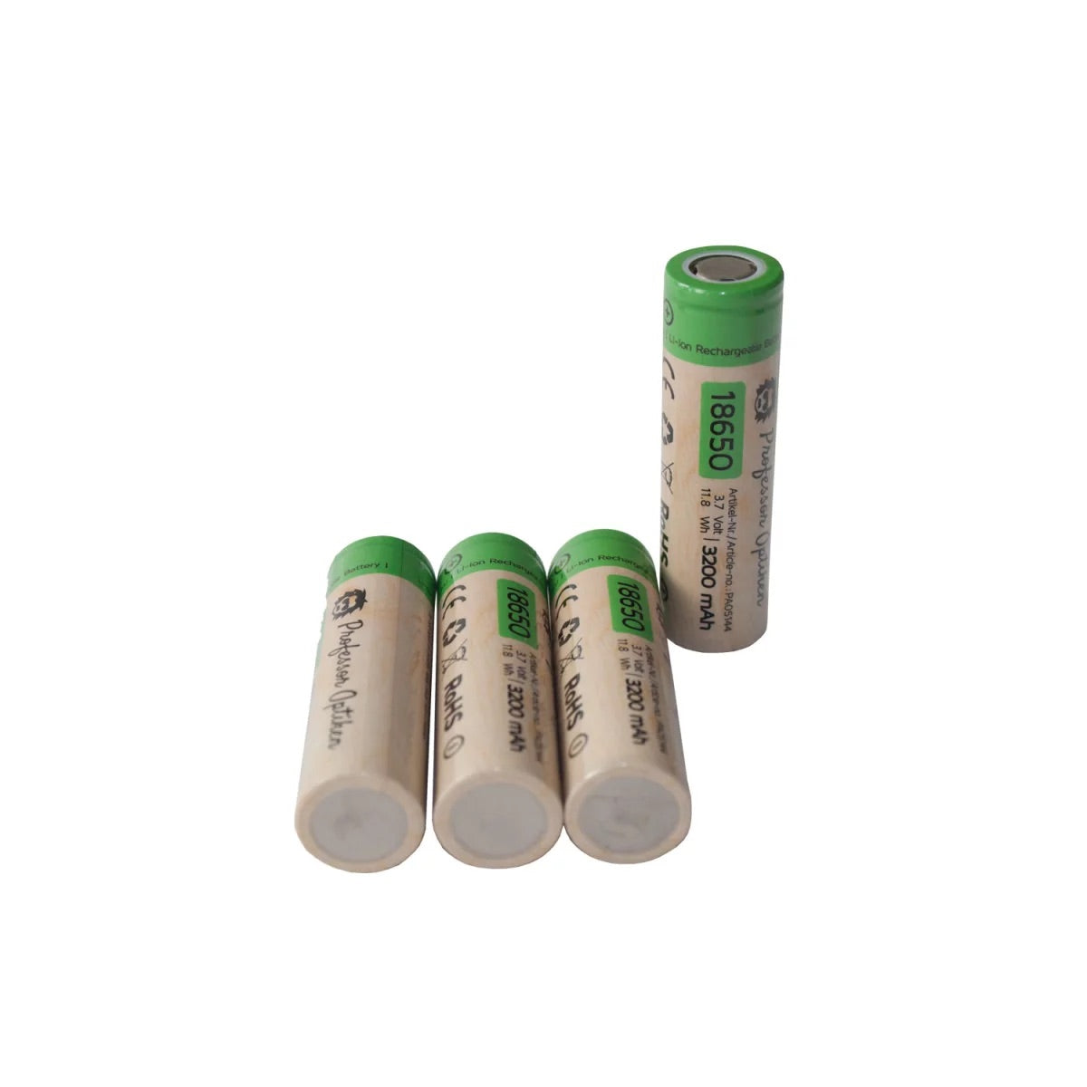 Pila Recargable de Iones de Litio Professor Optiken