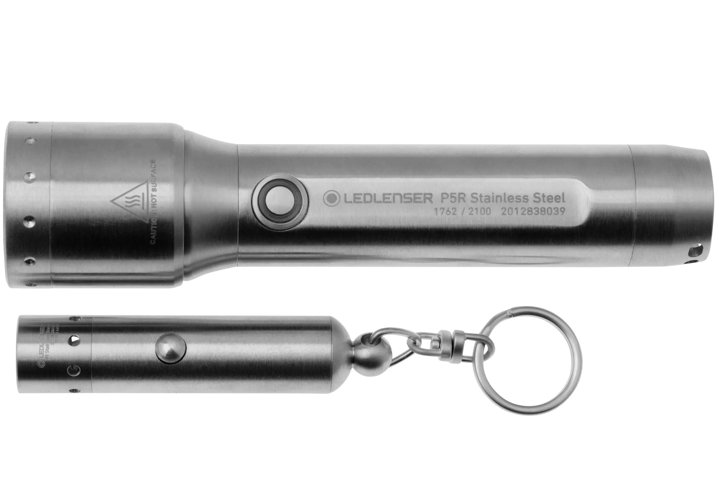 Linterna Ledlenser P5R Core y V8 "20 ANIVERSARIO" Edición Limitada en Acero Inoxidable