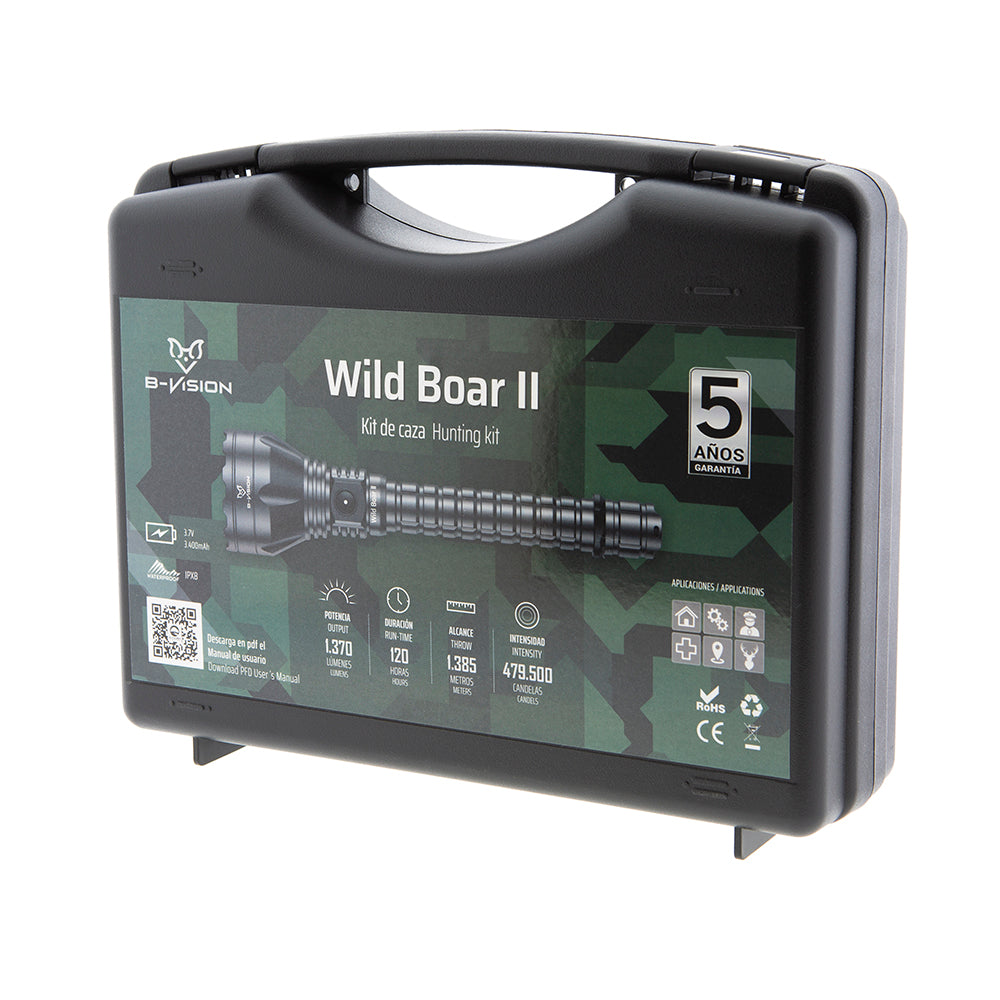 Linterna Kit de Caza Wild Boar II Bat Vision