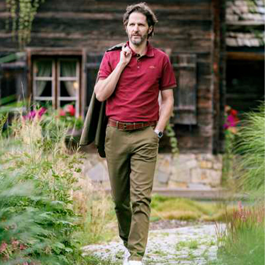 Pantalones mezclilla elástica Blaser Tom Strech