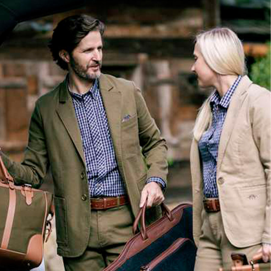 Pantalones mezclilla elástica Blaser Tom Strech