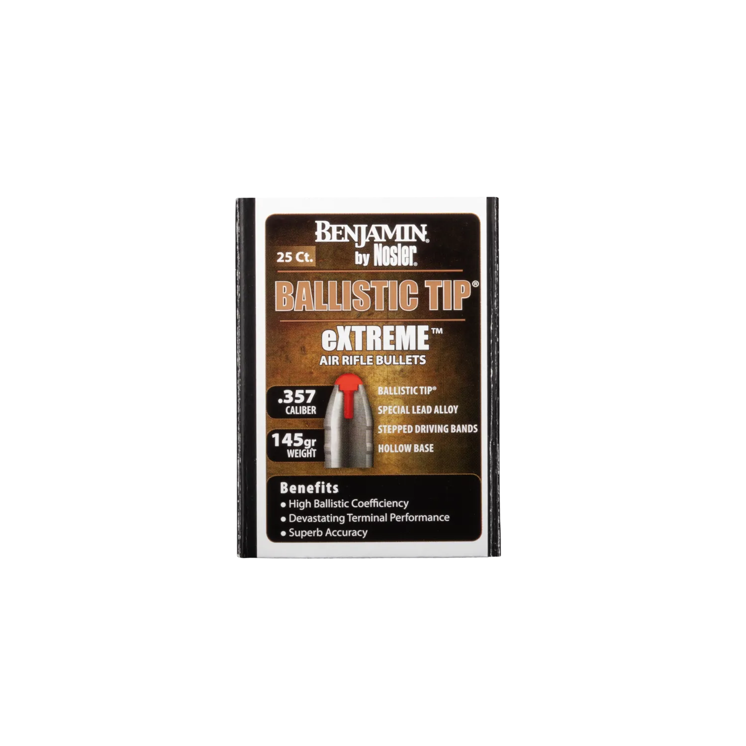 Balínes Slug Crosman Benjamin® eXTREME™ Ballistic Tip® by Nosler®