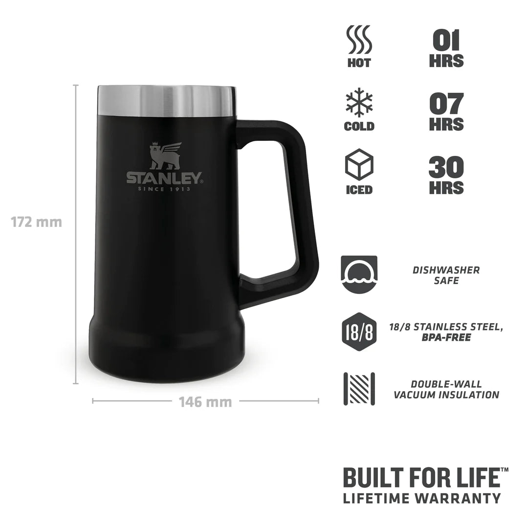 Adventure Big Grip Stein Beer Mug | 0.70L