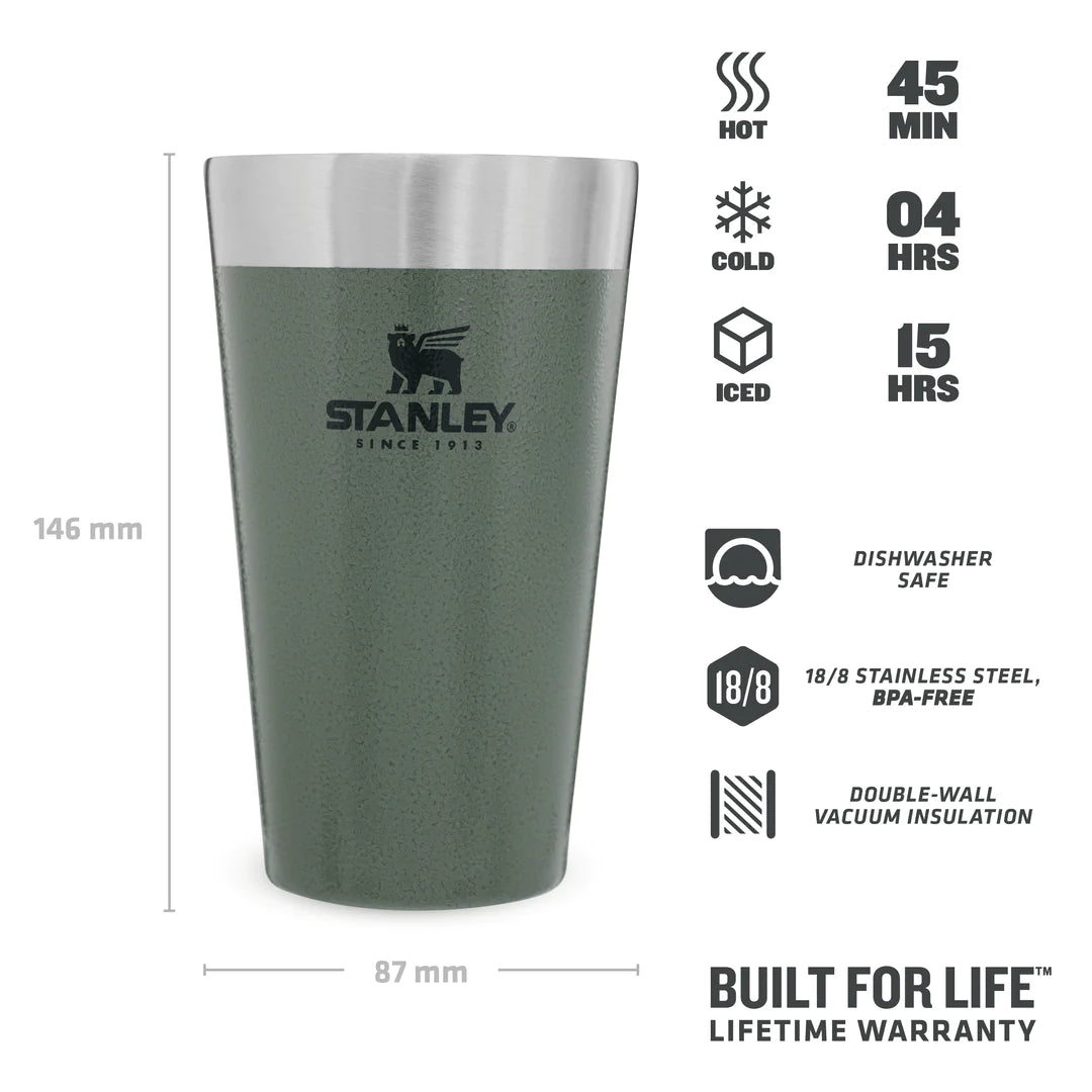 Stackable Adventure Beer Pint | 0.47L