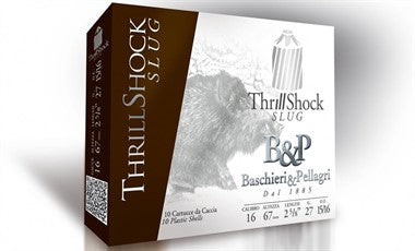 Cartuchos Balas Big Game Palla Thrill Shock Baschieri & Pellagri