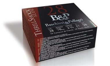 Cartuchos Balas Big Game Palla Thrill Shock Baschieri & Pellagri