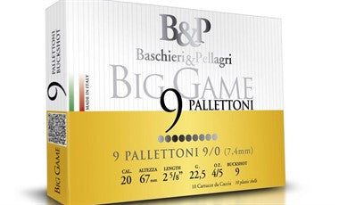 Pallettoni Big Game Post Cartridges