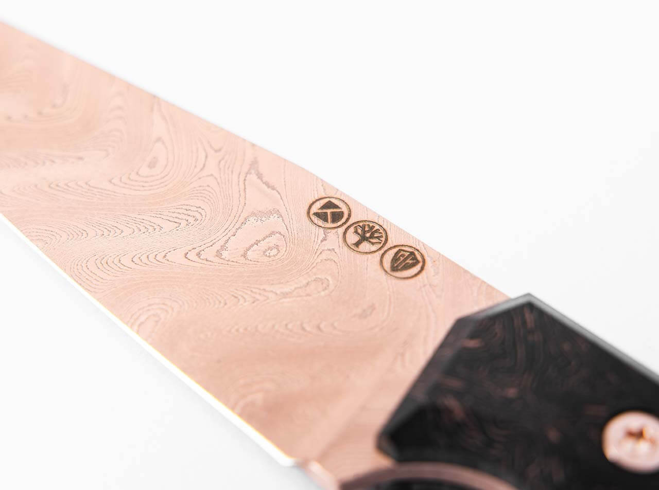 Cuchillo Böker Solingen AK1 Reverso Tanto Damasco