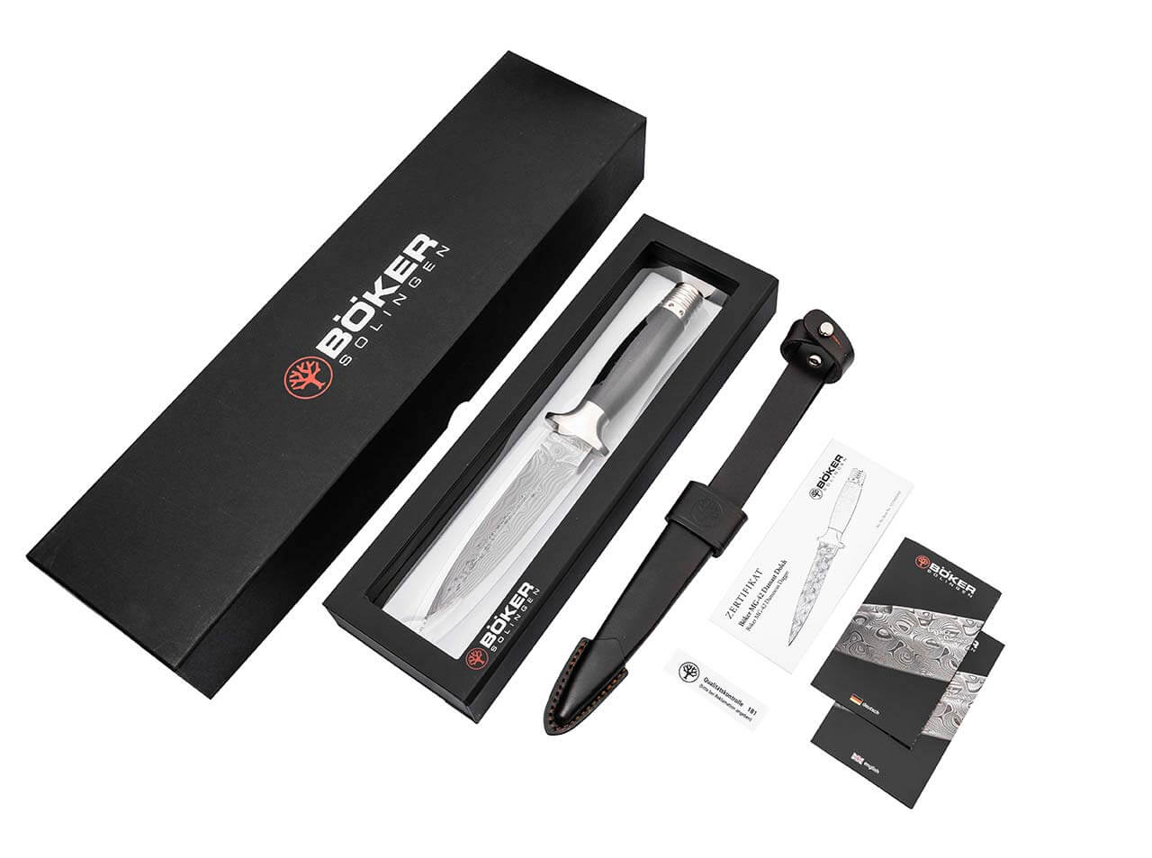 Daga Böker Solingen MG-42 Damast