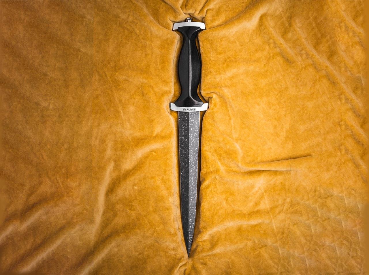 Daga Böker Solingen Suiza de Damasco Mosaico