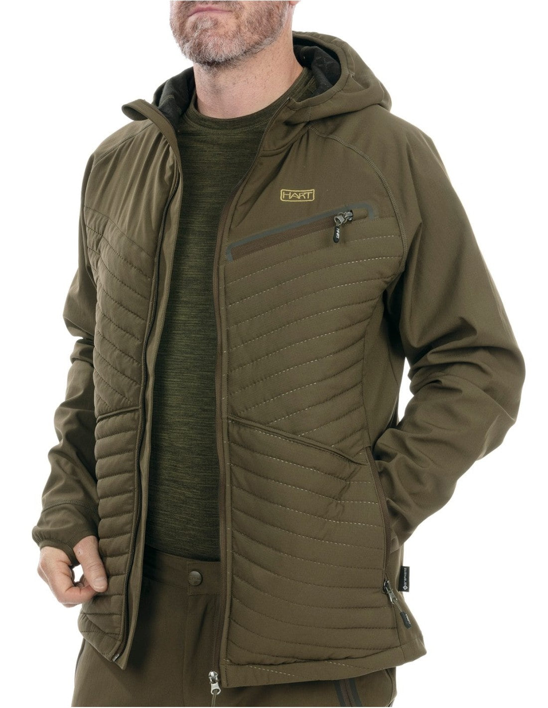 Chaqueta Híbrida Hart Ibice Hoodie