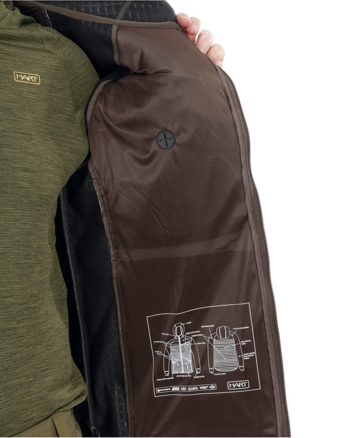 Chaqueta Híbrida Hart Ibice Hoodie