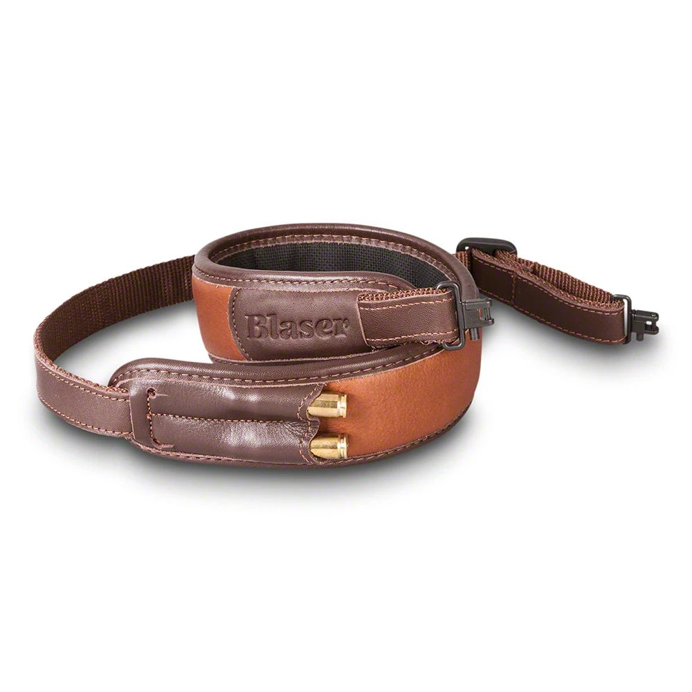 Correa para Rifle de Cuero Marrón Blaser