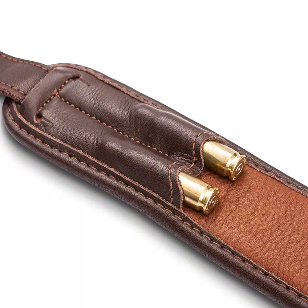 Correa para Rifle de Cuero Marrón Blaser