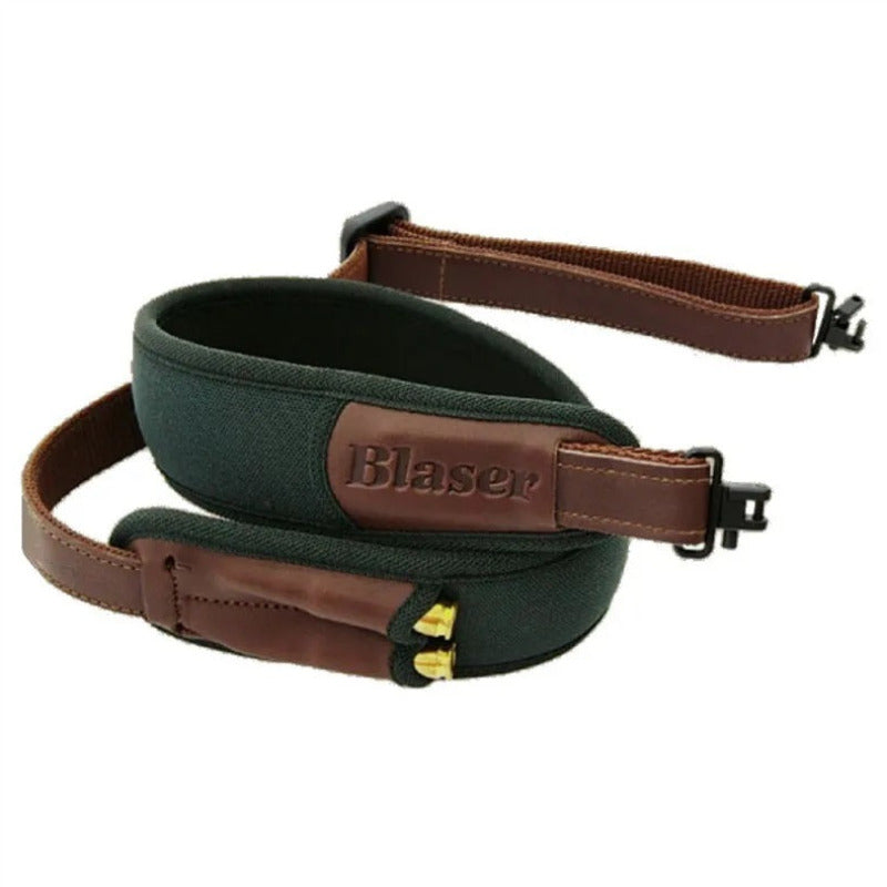 Correa Portafusil Blaser de Neopreno Verde Oscuro