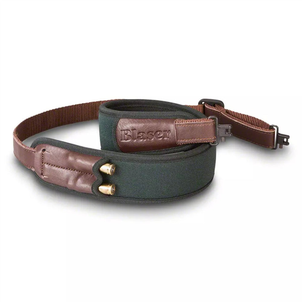 Correa Portafusil Blaser de Neopreno Verde Oscuro