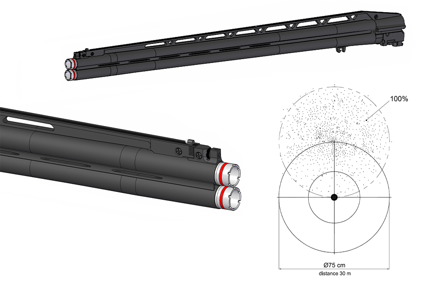 Escopeta Superpuesta Fabarm Elos N2 RS Trap AT