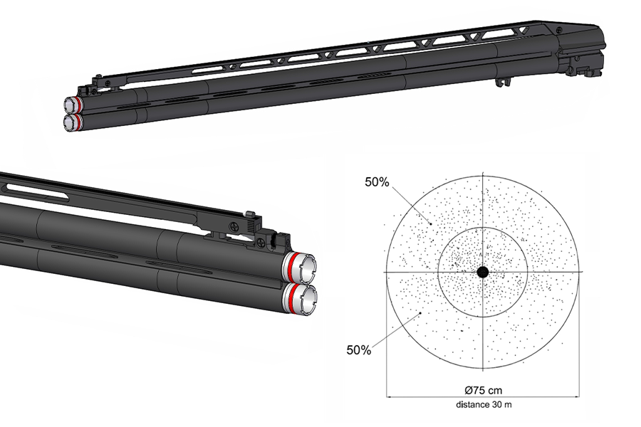 Escopeta Superpuesta Fabarm Elos N2 RS Trap AT