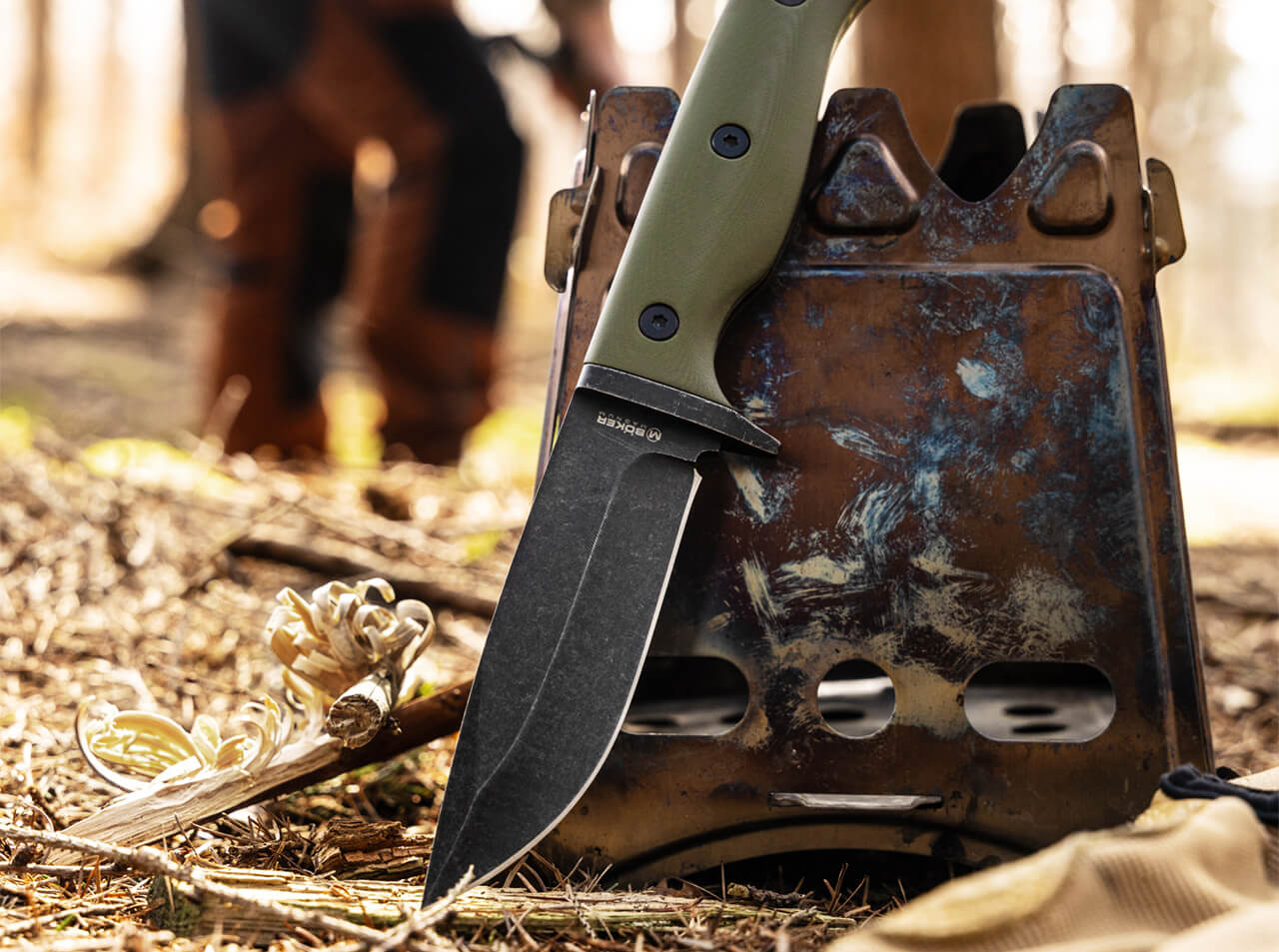 Cuchillo de Supervivencia Böker Magnum Bushcraft Drop