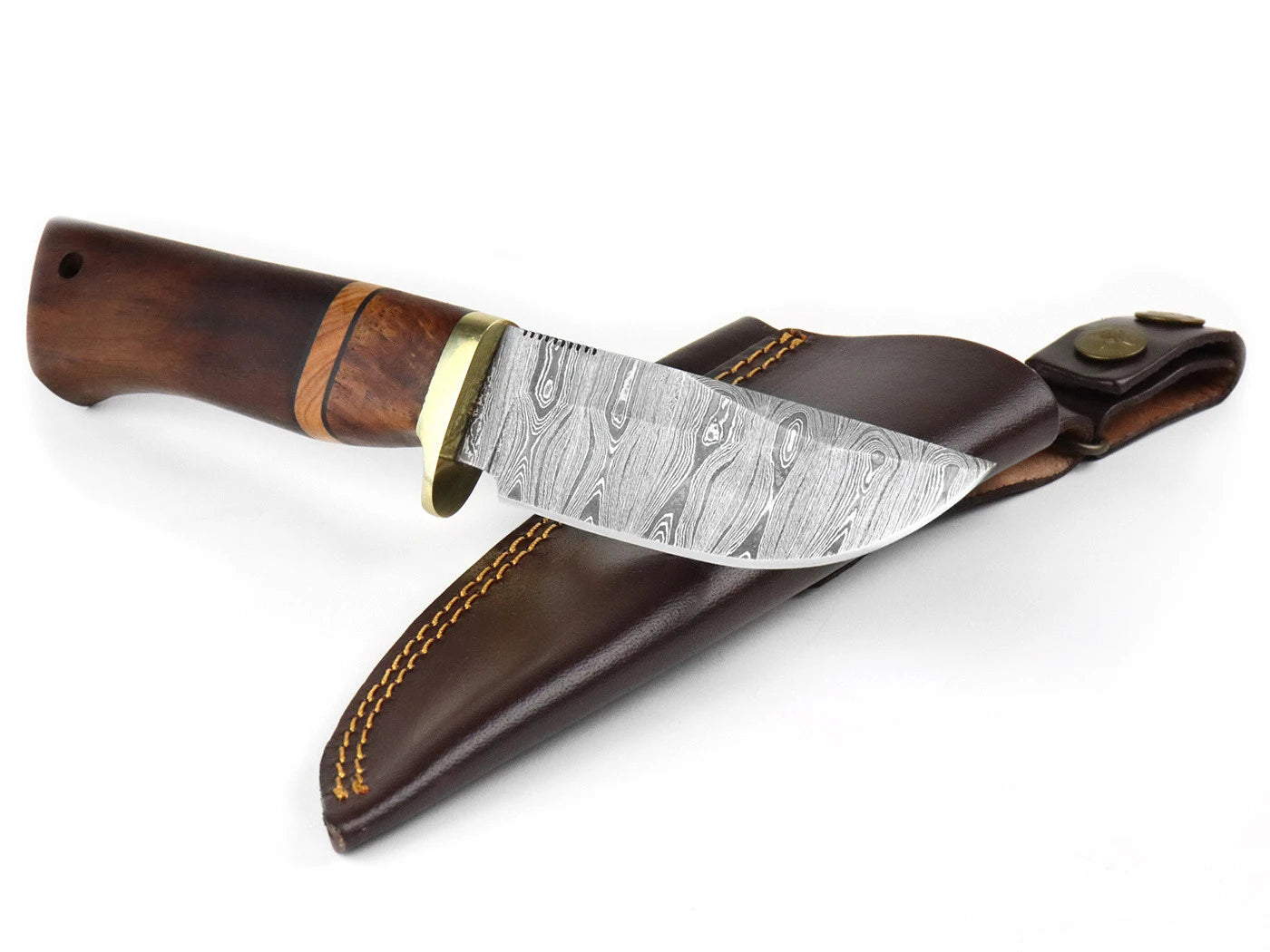 Branda Hunter Damascus Knife