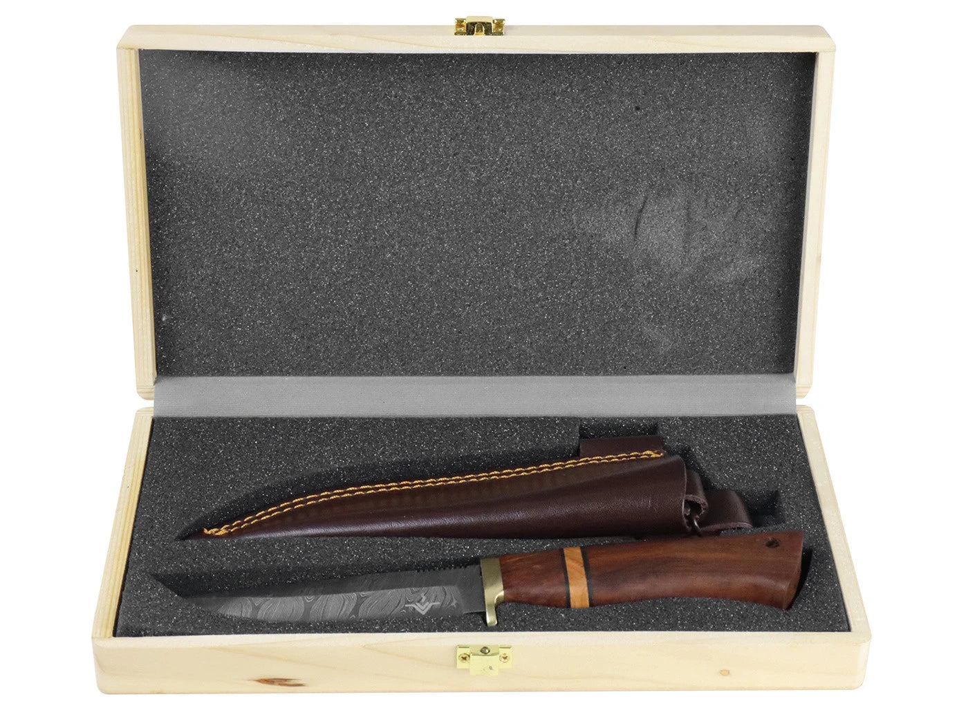 Branda Hunter Damascus Knife