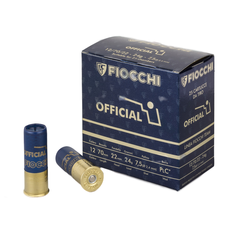 Cartuchos de Tiro al Plato Fiocchi Official Trap