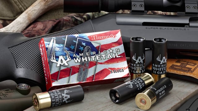 Cartuchos Balas Hornady Slug American Whitetail®