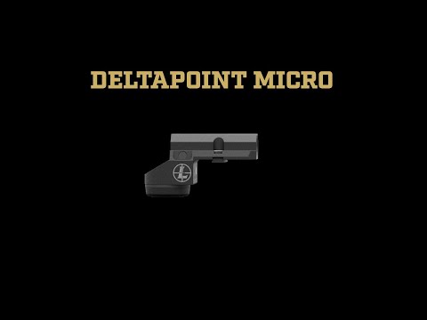 LEUPOLD DeltaPoint Micro 3 MOA Dot Sight - Glock