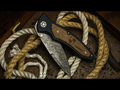 Navaja de Bolsillo Böker Solingen Tirpitz-Damascus