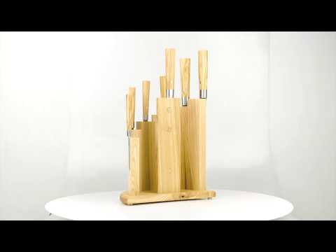 Juego de Cuchillos de Cocina Böker Solingen de Damasco Oliva