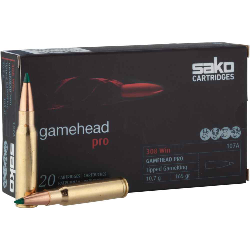 Municón Metálica Sako Gamehead Pro