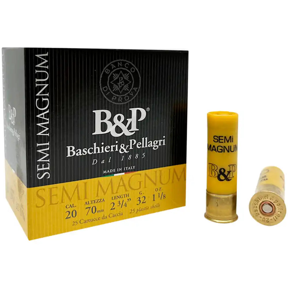Cartuchos de Caza Semi Magnum Baschieri & Pellagri