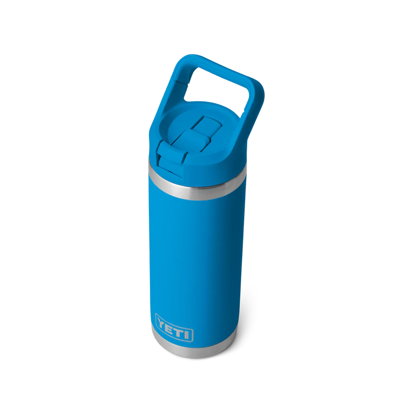 Botella YETI Rambler® Con Tapa de Paja del Mismo Color