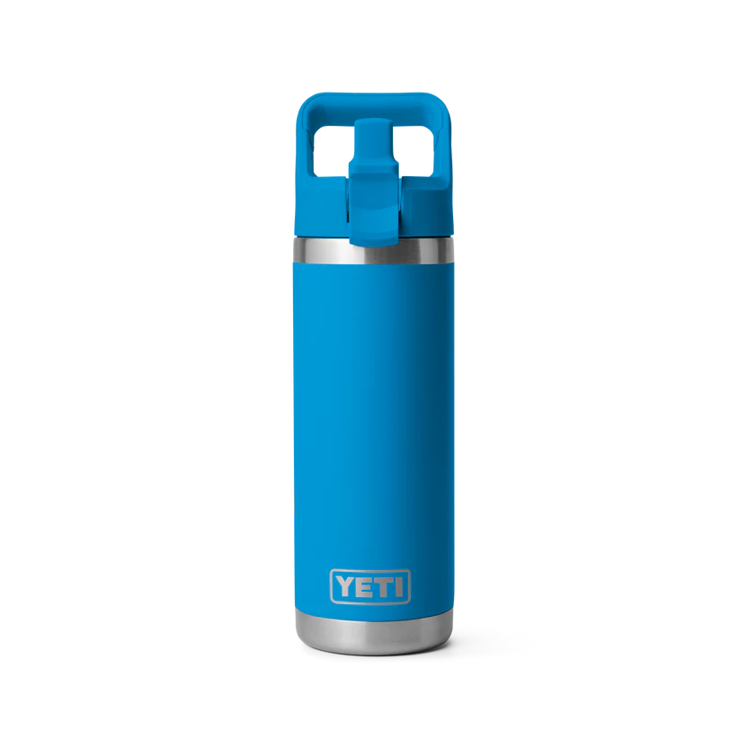 Botella YETI Rambler® Con Tapa de Paja del Mismo Color