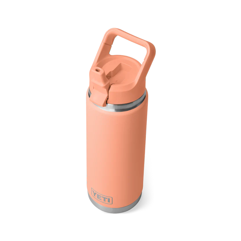 Botella YETI Rambler® Con Tapa de Paja del Mismo Color