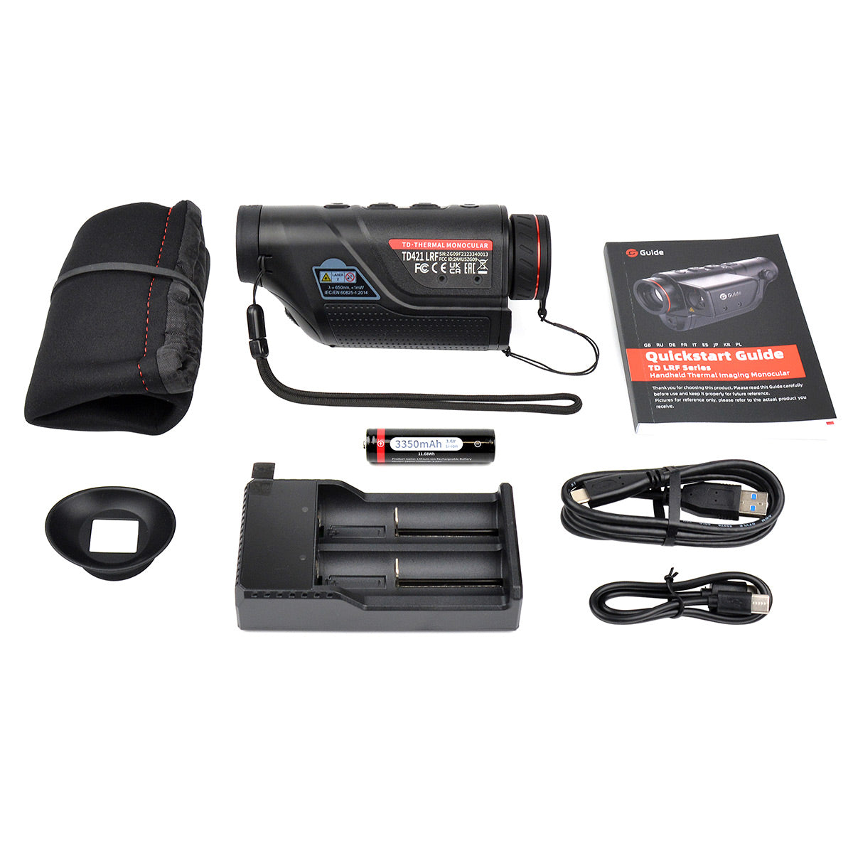 Monocular de Visión Térmica Guide TD Gen2