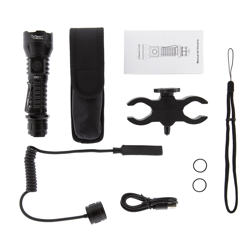 Linterna Kit de Caza Force 1 Bat Vision