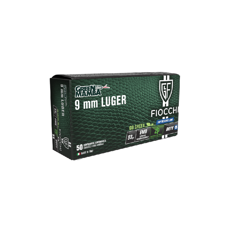 Balas de Arma Corta Top Defence Green Mamba ZP Duty