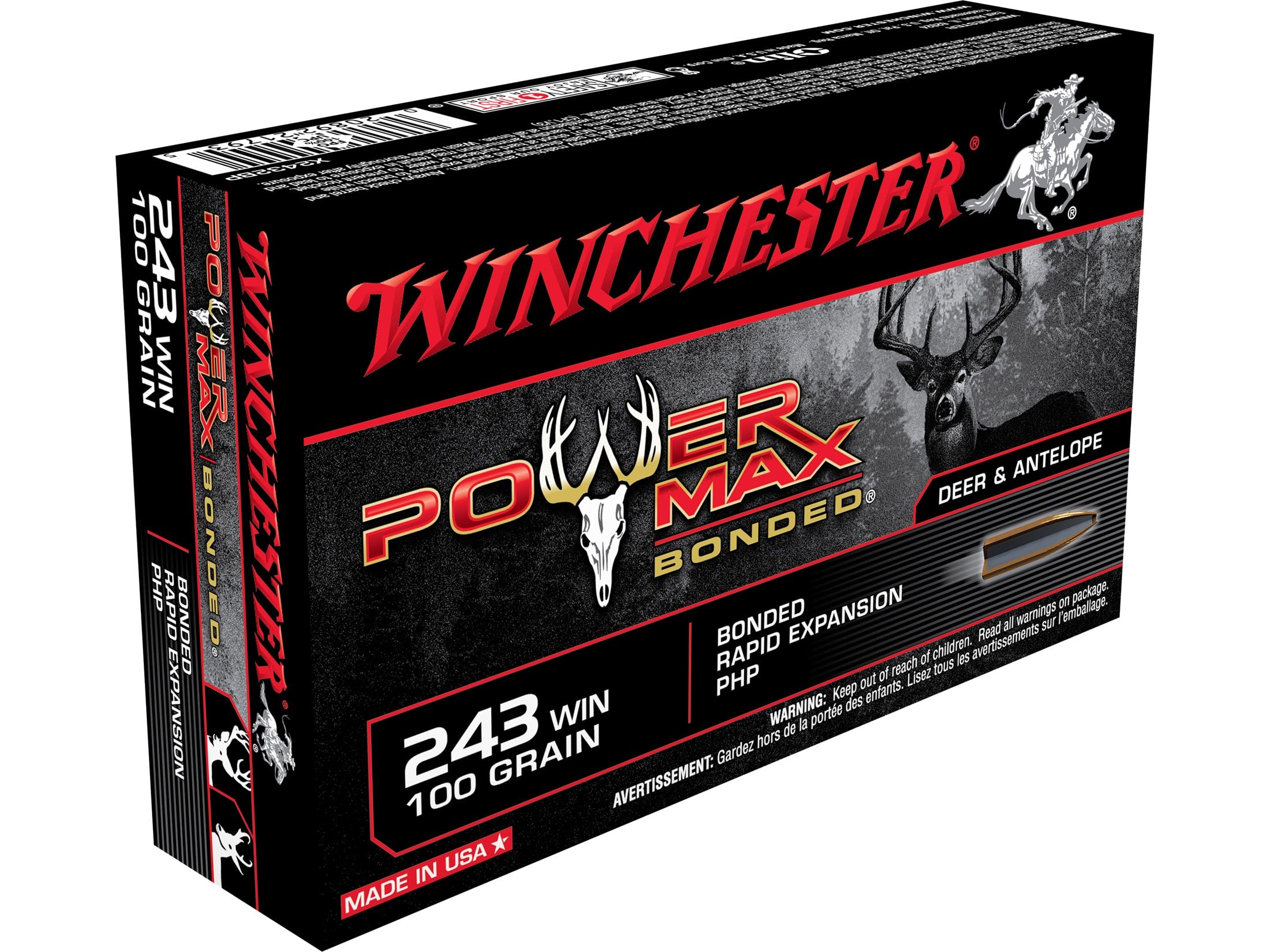 Power Max Bonded® Rifle Bullets