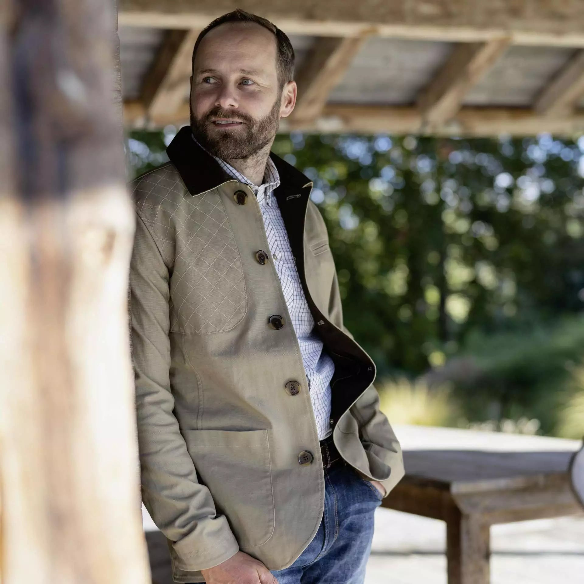 Chaqueta de Lona Canvas Patrick